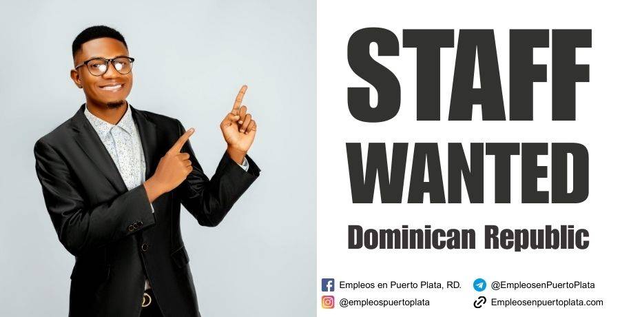 job offer work rd dominican republic staff