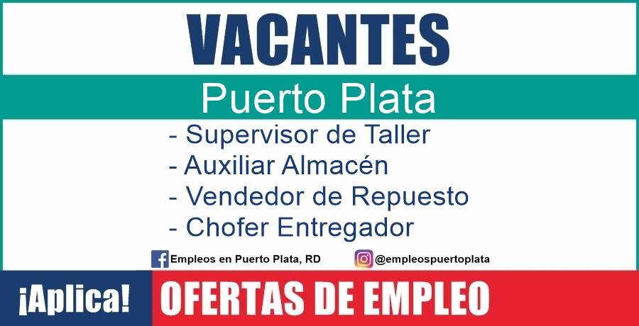 empleos puerto plata