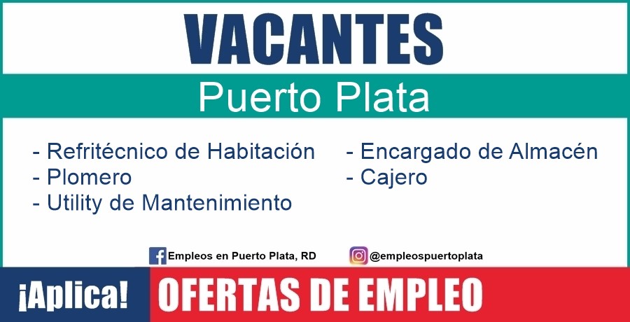 empleos puerto plata