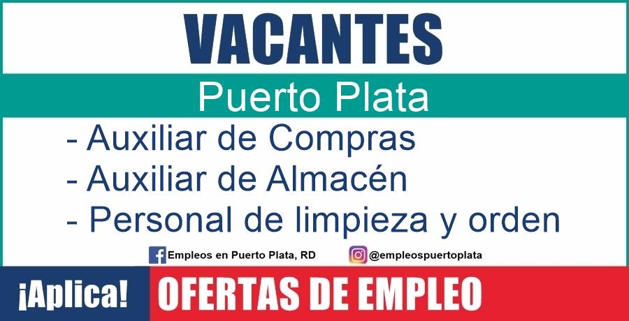 empleos puerto plata