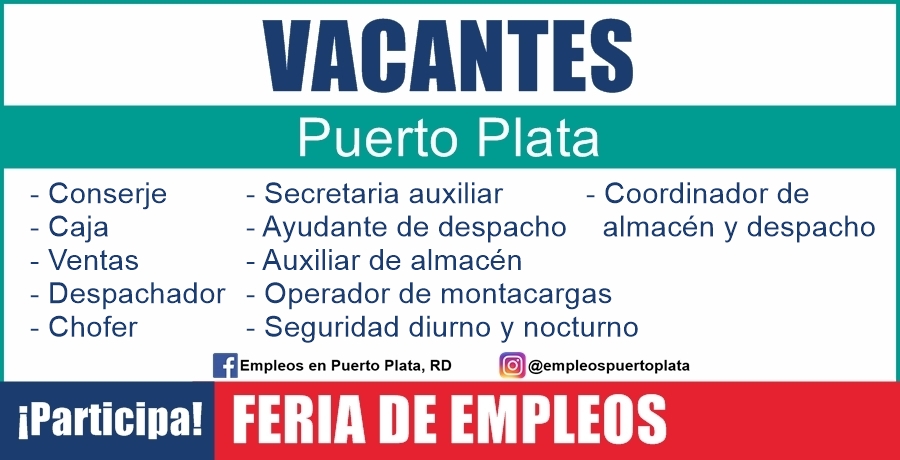 empleos puerto plata