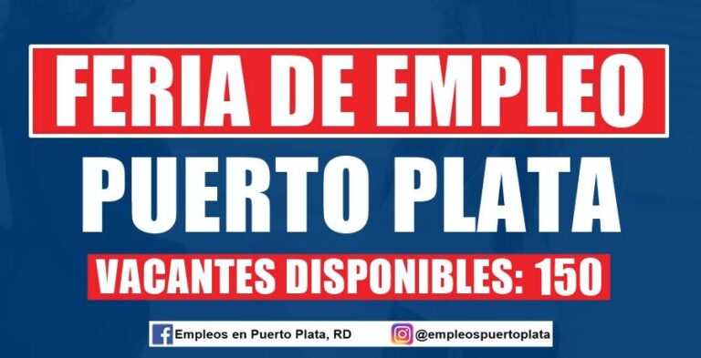 Feria de Empleos del Ministerio de Trabajo en Puerto Plata: 150 ...