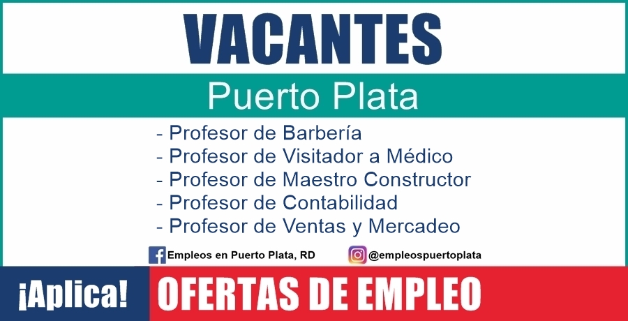 empleos puerto plata