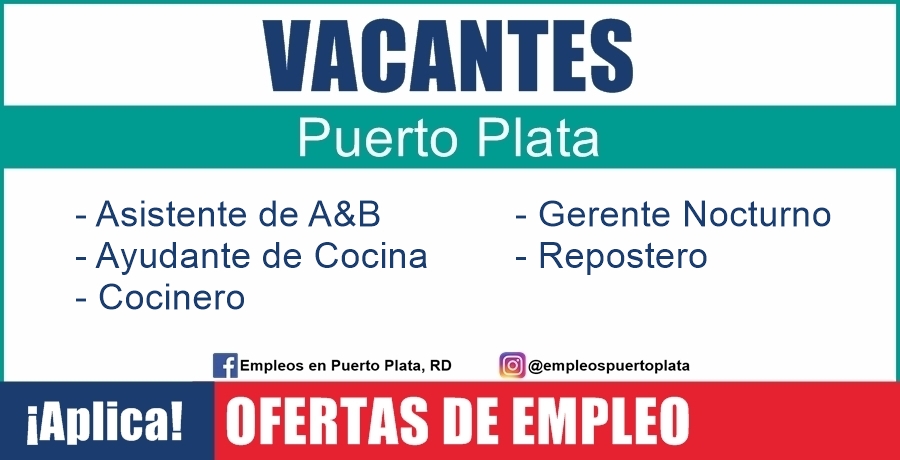 empleos puerto plata
