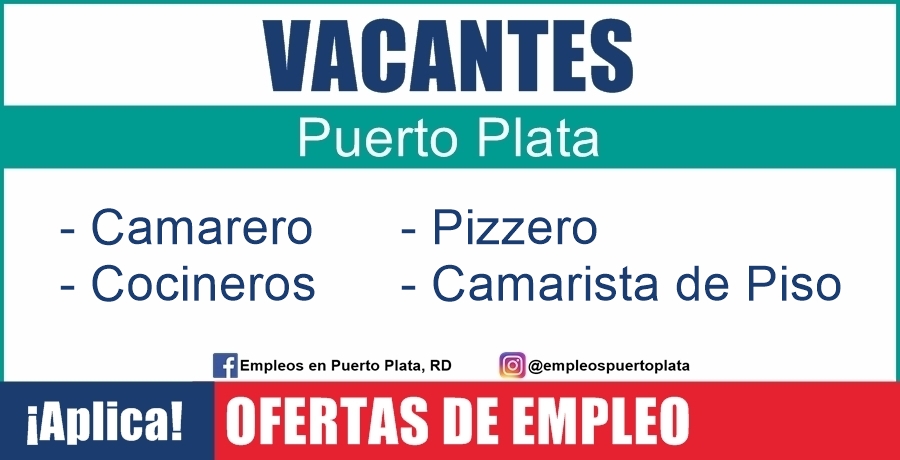 empleos puerto plata