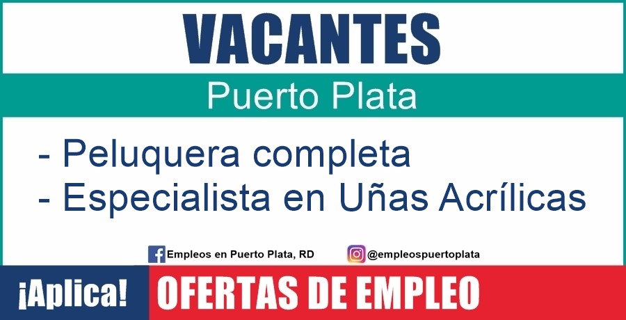 empleos puerto plata