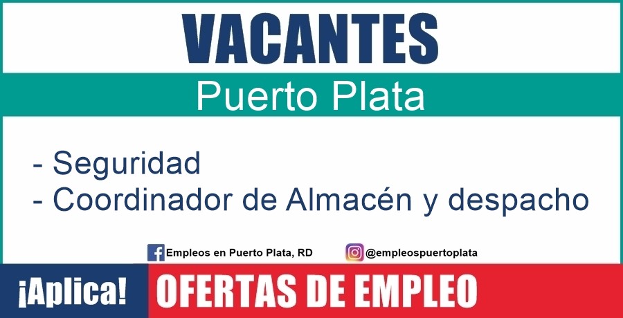 empleos puerto plata