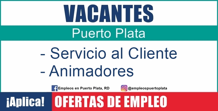empleos puerto plata