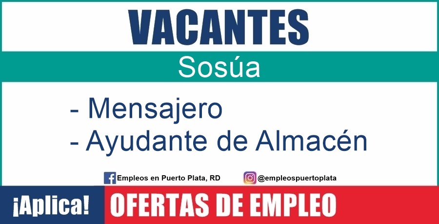 empleos puerto plata