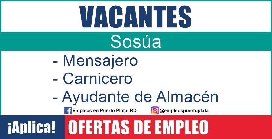 empleos puerto plata