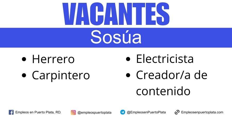 click lock srl solicita personal para trabajar en sosúa