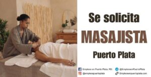 masajista puerto plata republica dominicana vacante empleo trabajar