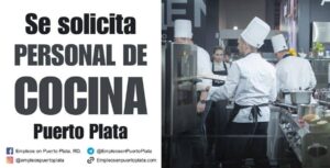 personal de cocina puerto plata republica dominicana vacante empleo trabajar