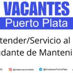 solicitan bartender servicio al cliente y ayudante de mantenimiento en costambar puerto plata